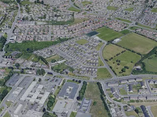 Dundalk City, Ireland (2023) 3D Model