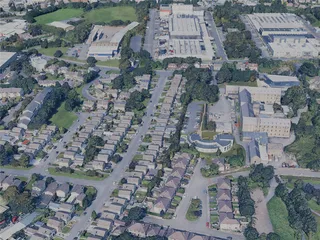 Galway City, Ireland (2024) 3D Model