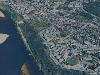 Grudziadz City, Poland (2024) 3D Model