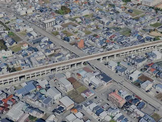 Kanazawa City, Japan (2024) 3D Model