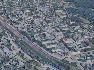 Mazeikiai City, Lithuania (2023) 3D Model