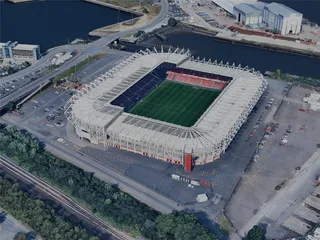 Middlesbrough City, UK (2024) 3D Model