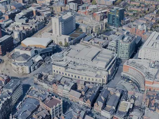 Nottingham City, UK (2025) 3D Model