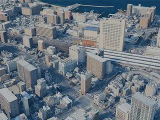 Takamatsu City, Japan (2025) 3D Model