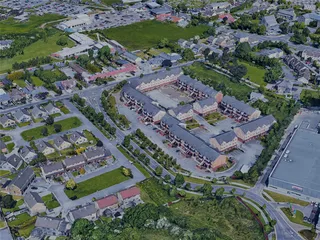 Tralee City, Ireland (2023) 3D Model