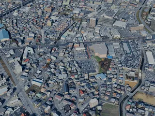 Utsunomiya City, Japan (2025) 3D Model