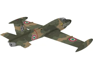 Aermacchi MB-326 3D Model