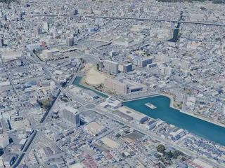 Fukuyama City, Japan (2025) 3D Model