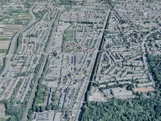 Haarlem City, Netherlands (2024) 3D Model