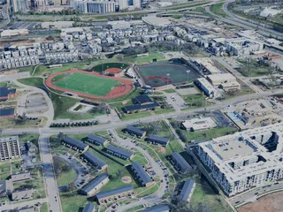 Nashville City, USA (2024) 3D Model