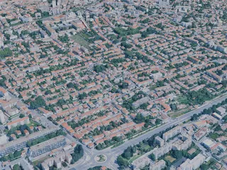 Nimes City, France (2024) 3D Model