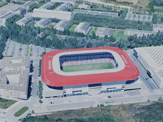 Pamplona City, Spain (2025) 3D Model