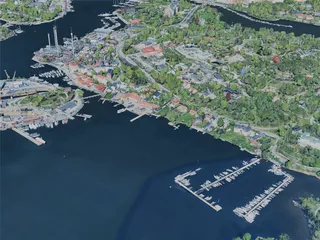 Stockholm City, Sweden (2024) 3D Model