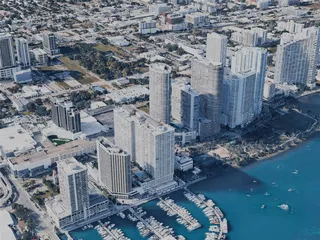 Miami City, FL, USA (2025) 3D Model