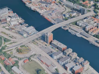 Bergen City, Norway (2025) 3D Model preview