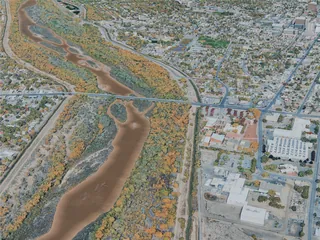 Albuquerque City, USA (2025) 3D Model preview