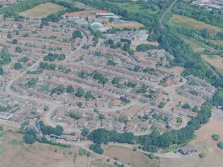 Canterbury City, UK (2025) 3D Model preview