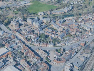 Colchester City, UK (2025) 3D Model preview