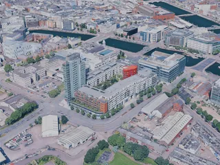 Cork City, Ireland (2025) 3D Model preview