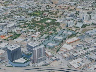 Dallas City, USA (2025) 3D Model preview