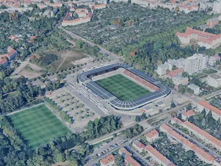 Halle (Saale) City, Germany (2025) 3D Model preview