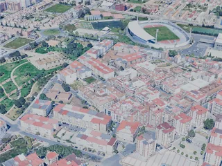 Huelva City, Spain (2025) 3D Model preview