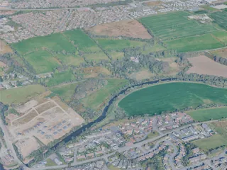 Londonderry City, UK (2025) 3D Model preview
