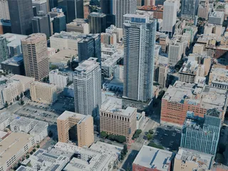 Los Angeles City, USA (2025) 3D Model preview