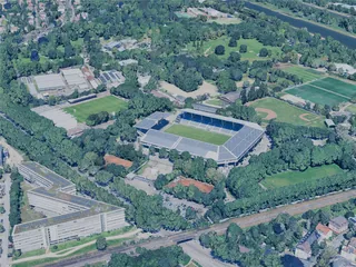 Mannheim City, Germany (2025) 3D Model preview