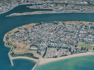 Newcastle City, Australia (2025) 3D Model preview