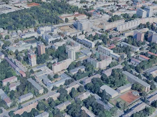 Ostrava City, Czechia (2025) 3D Model preview