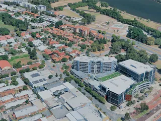 Perth City, Australia (2025) 3D Model preview