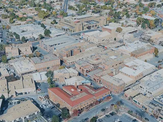 Santa Fe City, USA (2025) 3D Model preview