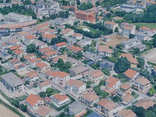 Treviso City, Italy (2025) 3D Model preview