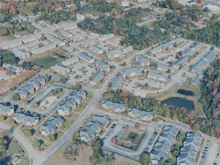 Fayetteville City, USA (2025) 3D Model preview