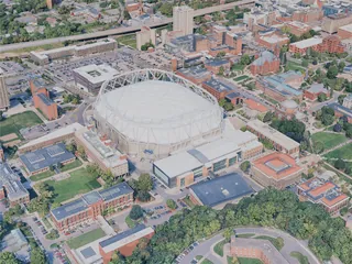 Syracuse City, USA (2025) 3D Model preview