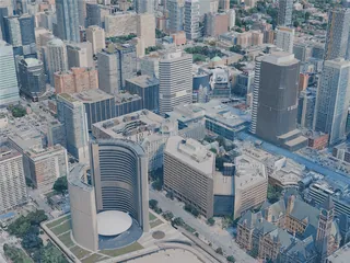 Toronto City, Canada (2025) 3D Model preview
