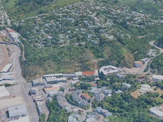 Wellington City, New Zealand (2025) 3D Model preview