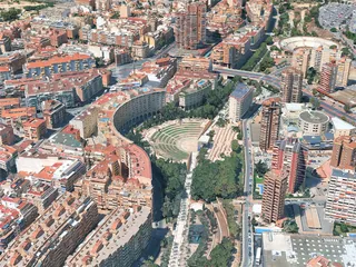 Benidorm City, Spain (2025) 3D Model preview