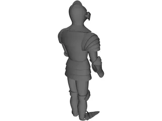 Knight Armor 3D Model