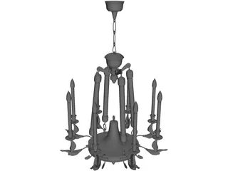 Chandelier 3D Model