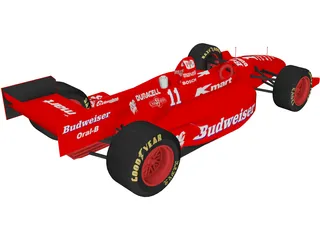 Indycar 3D Model