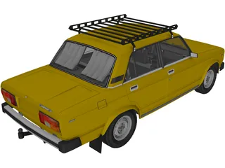 Vaz 2105 3D Model