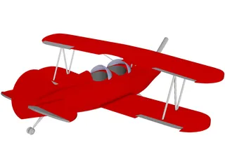 SPAD S.XIII Biplane 3D Model