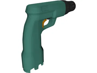 Cordless Drill 3D Model