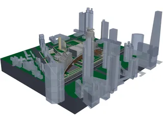 City Centre 3D Model