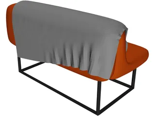 Sofa Bed 3D Model