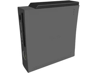 XBox 360 Console 3D Model