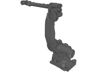 Fanuc R-2000iB125L Robot Arm 3D Model