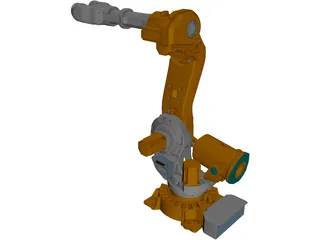 ABB IRB6640 Robot 3D Model